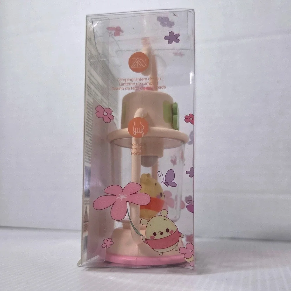 Miniso Disney Ufufy Winnie the Pooh LED Mini Lantern Night Light New/Box Damage